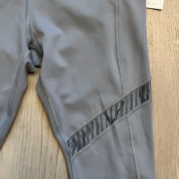 RAYPOSE Womens Yoga Running Capris Leggings Workout Pants High Waist Small - Picture 6 of 12